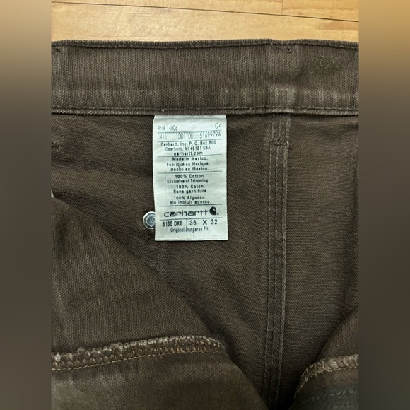🟤Carhartt Double-Knee Workwear Pants (36x32) - Picture 4 of 7